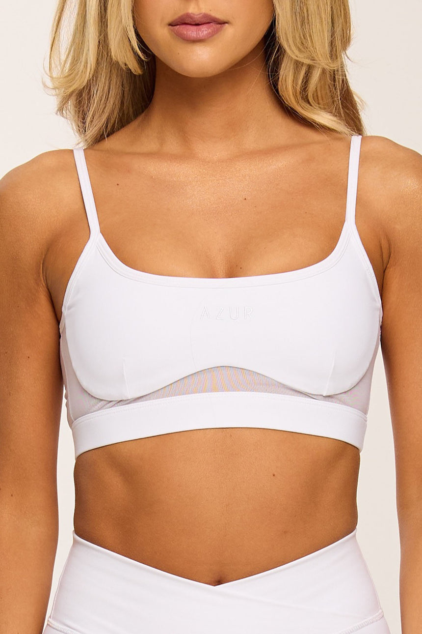 CLASSIC FIT ALLEGRA BRA - WHITE